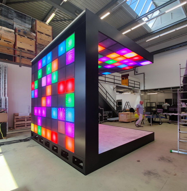 led screen 3d bluespace cube kubus 19